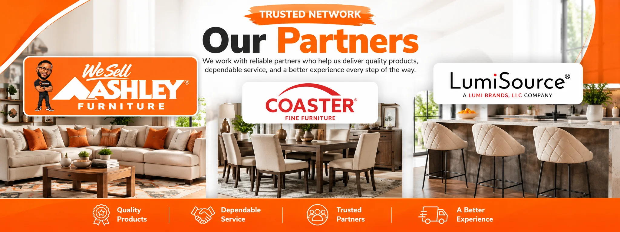Shop our partners at Nedsdag's Bargain Outlet